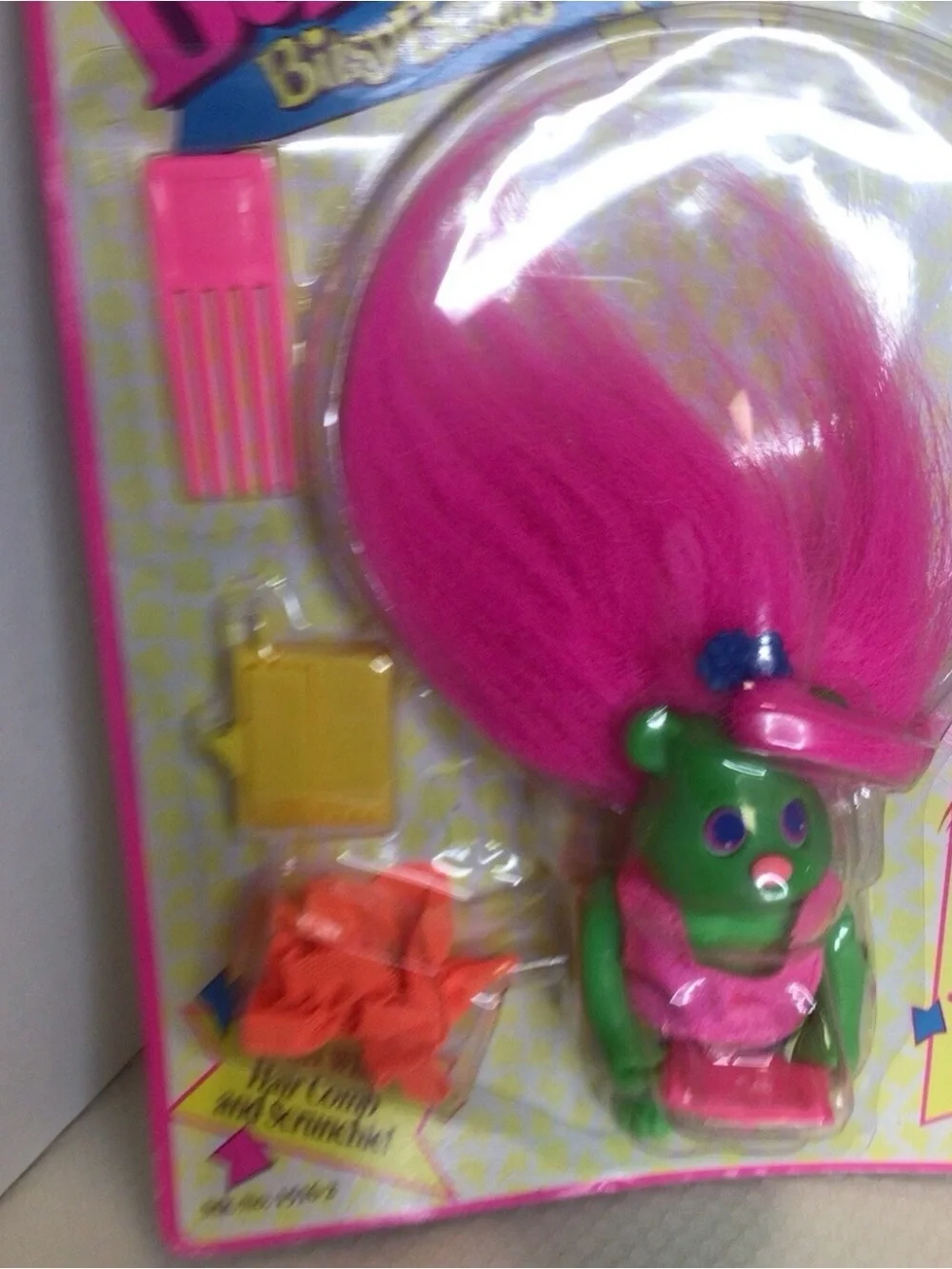 Wild Bunch Bitsy Bears Gabby Bear - Pink Hair Green Body